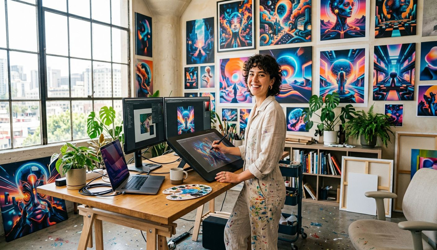 Explorez les avantages des générateurs d'images basés sur l'IA pour les créatifs