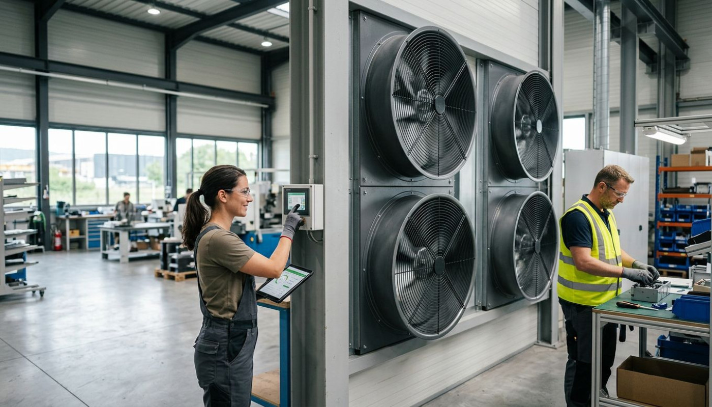 Ventilateurs industriels : l’allié silencieux face aux nouvelles normes énergétiques